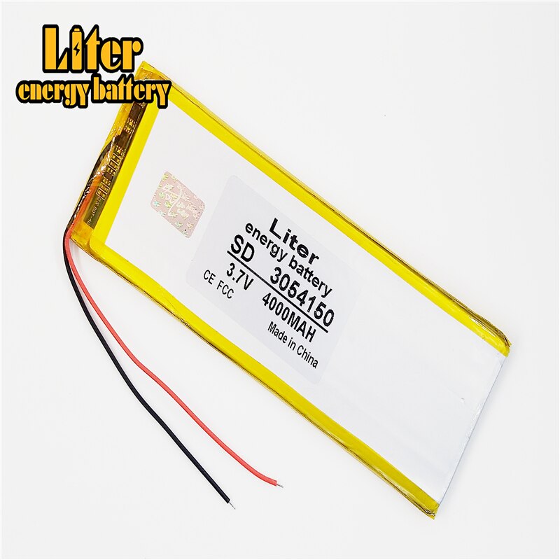 Beste batterij 1PCS lithium-polymeer batterijen 0354150 3054150 3.7V 3055150 4000 mah tablet MID ingebouwde