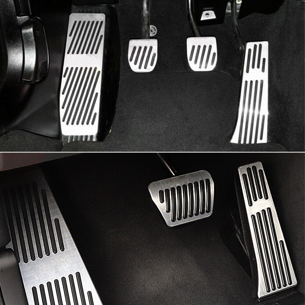 Car styling FootRest Gas Brake Pedal MT For BMW X1, 1 2 4 3 M-series E30 E32 E34 E36 E38 E39 E46 E60 E61 E84 E87 E90 E91 E92 E93