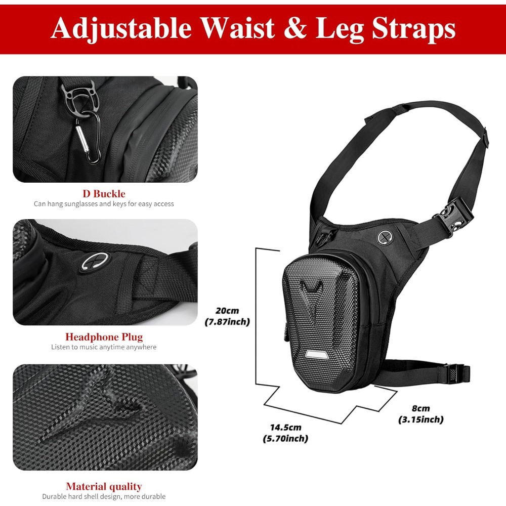 Motorrad Taille Pack Bein Taschen Männer Frauen Fahrrad Reiten Radfahren Taktische Oberschenkel Tasche Motorrad Zubehör Kit Als Satchel