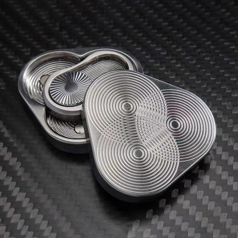 Magnetic Fidget Slider Adult EDC Metal Fidget Toy ADHD Hand Spinner Autism Sensory Toys Anxiety Stress Relief Adult