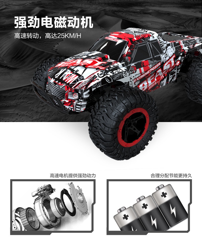 Rc auto 2.4G 4CH musica rock di guida di veicoli auto di guida grande automobile di telecomando di telecomando modello di auto spento-strada del veicolo giocattolo wltoys rc auto deriva