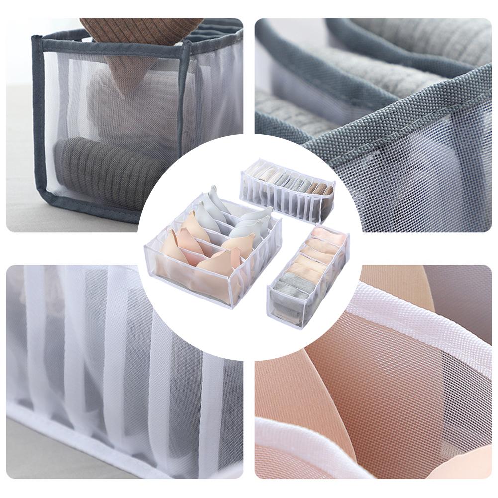 Tokokimo Wasmiddelopslag, drogerballen, drogerblad-organizer, lade-organizer voor eenvoudige toegang, houdt wasmiddelpads, wasmiddelbladen, knijpers enz., 2 stuks