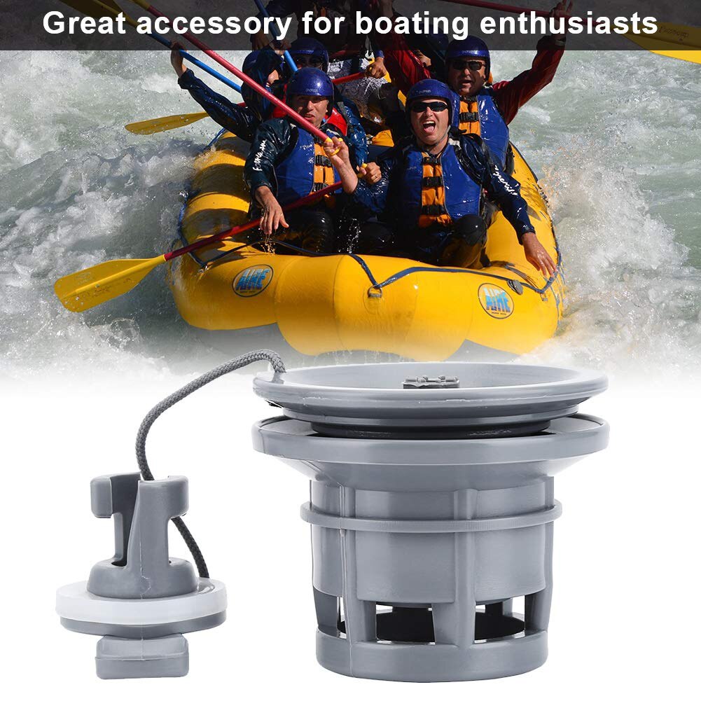 Boat Inflatable Valve Kayak Air Plugs PVC Air Valve Replacement For Dinghy Kayak Canoe Inflatable Boat 2PC Boat Inflatable Valve