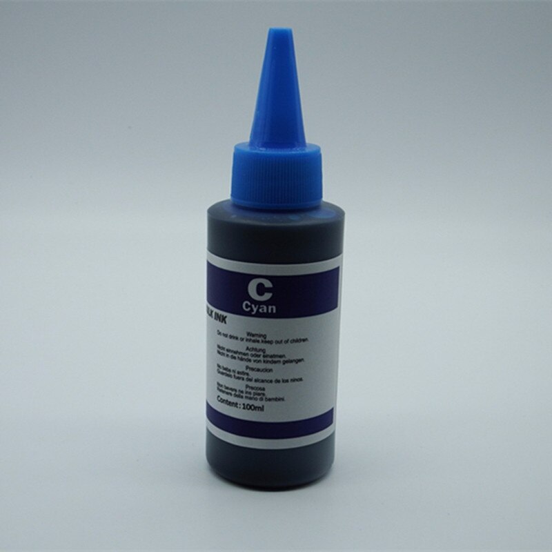 Universele Zwarte Dye Inkt Voor Epson Printers Premium Zwarte Inkt Voor Epson Alle Printer Ciss Gebotteld Inkt Refill Kit: 1C