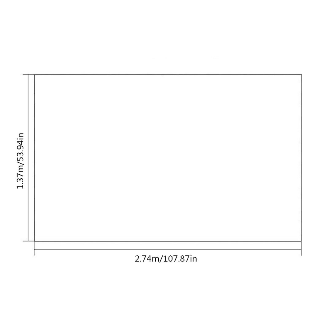 Disposable Party Tablecloth Pe Plastic Cloth Birthday Dessert Table Solid Color Tablecloth 137*274Cm