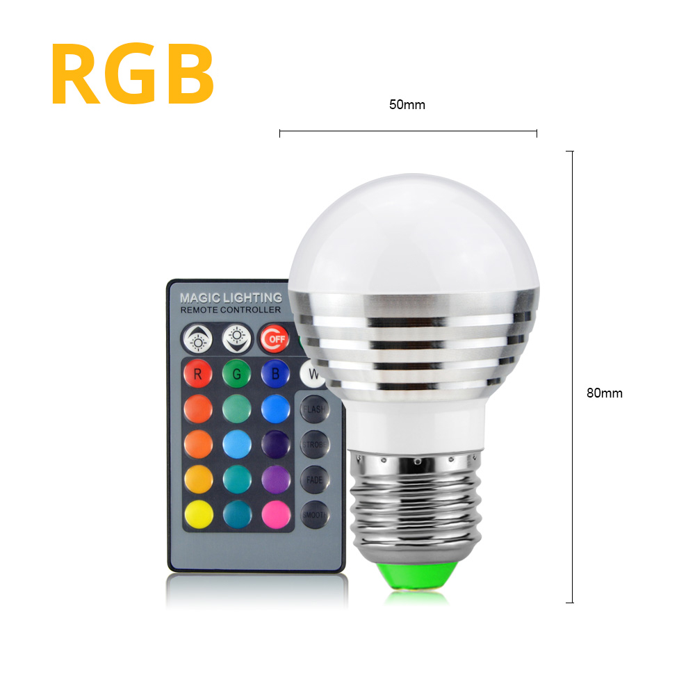 Smart dæmpbar led smart lampe hjemme bluetooth pære  e27 base  ac 85-265v rgbw rgbww neon pære musik bluetooth 4.0 app kontrol: Fjernbetjening rgb