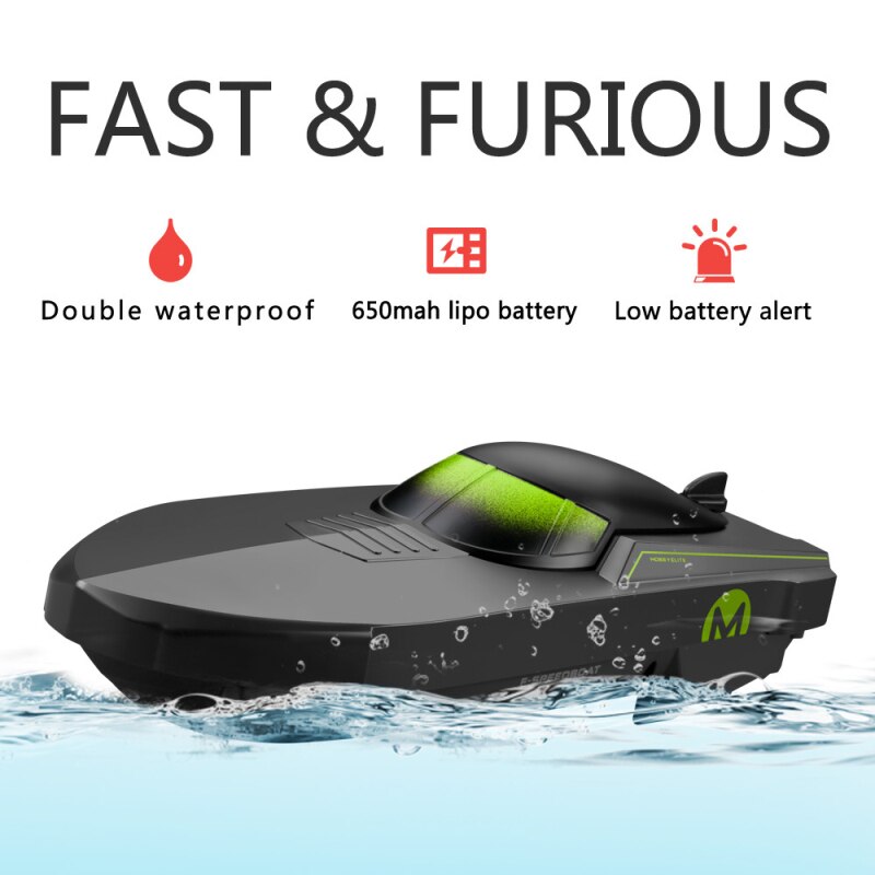 Simulatie Rc Speedboot Waterdichte 20 Minuten Dual Grandado