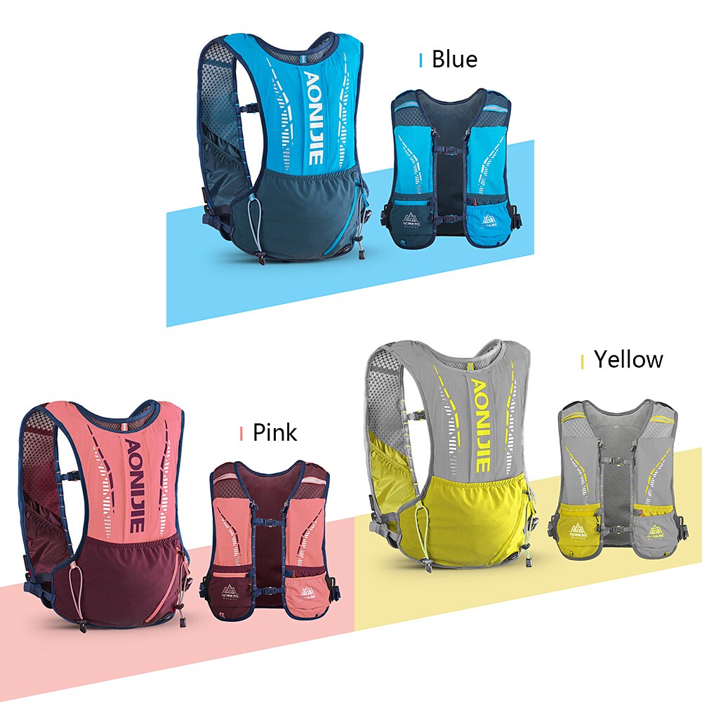 Outdoor Hydration Pack Backpack Running Bag Sports Vest Ultralight Riding Bags Breathable Hydration Vest Jogging Sport Backpack