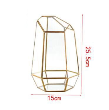 Verschiedene Unregelmäßige Geometrische Glas blume zimmer Sukkulenten Pflanzer Vase Terrarium Tabletop Topf DIY Heimat Sekretariat Hochzeit dekoration: 5