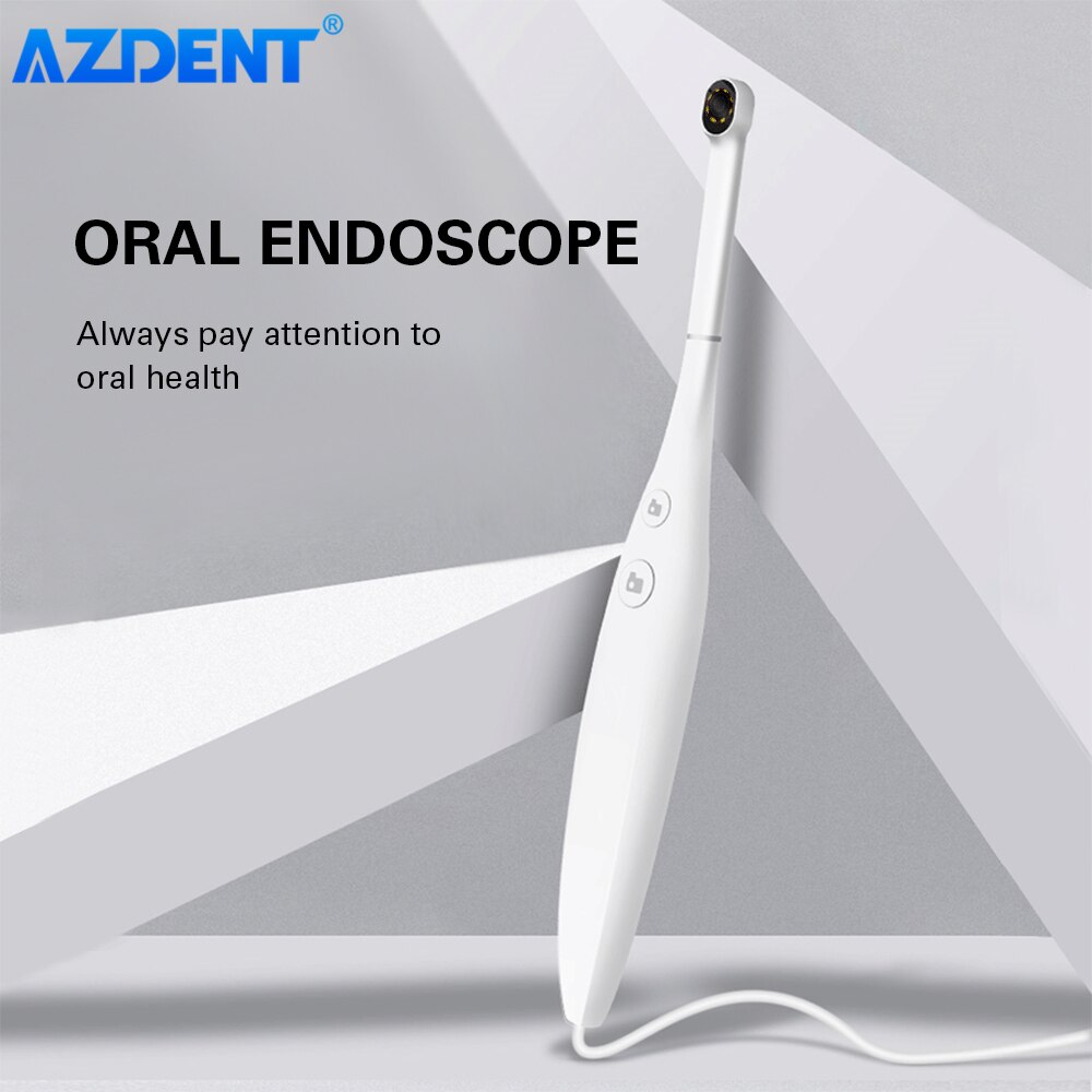 Telecamera intraorale USB dentale endoscopio orale Video in tempo reale 8 sorgenti luminose a LED 3 velocità per Computer e Android: Default Title