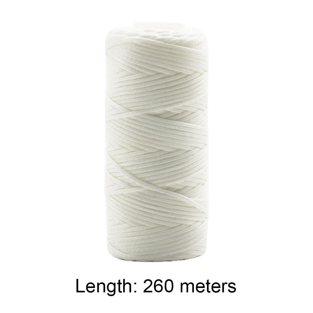 Multi Kleur Wax Draad Fiber Enkel Filament 260M Wax Filament 150D Diy Handgemaakte Polyester Lederen Naaien Gereedschap