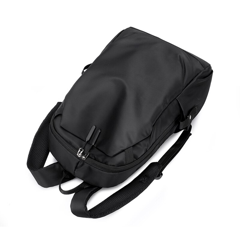 Laptop-rucksack 15 zoll, damen & herren, wasserdicht, schwarz, business-reiserucksack mit großem fassungsvermögen 6 schulrucksack mit usb-ladefunktion