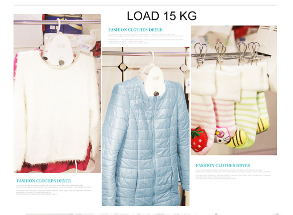 electric clothes dryer 90min fast drying 5h timing mini clothes drying machine Max load 15KG self laundry