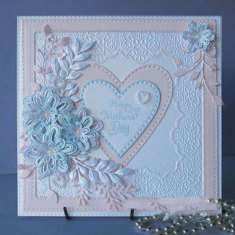 12pcs/set 3D Flower dies Metal Cutting Dies for Scrapbooking Photo Album Decoration Paper Card Making Embossing Craft Dies Cut