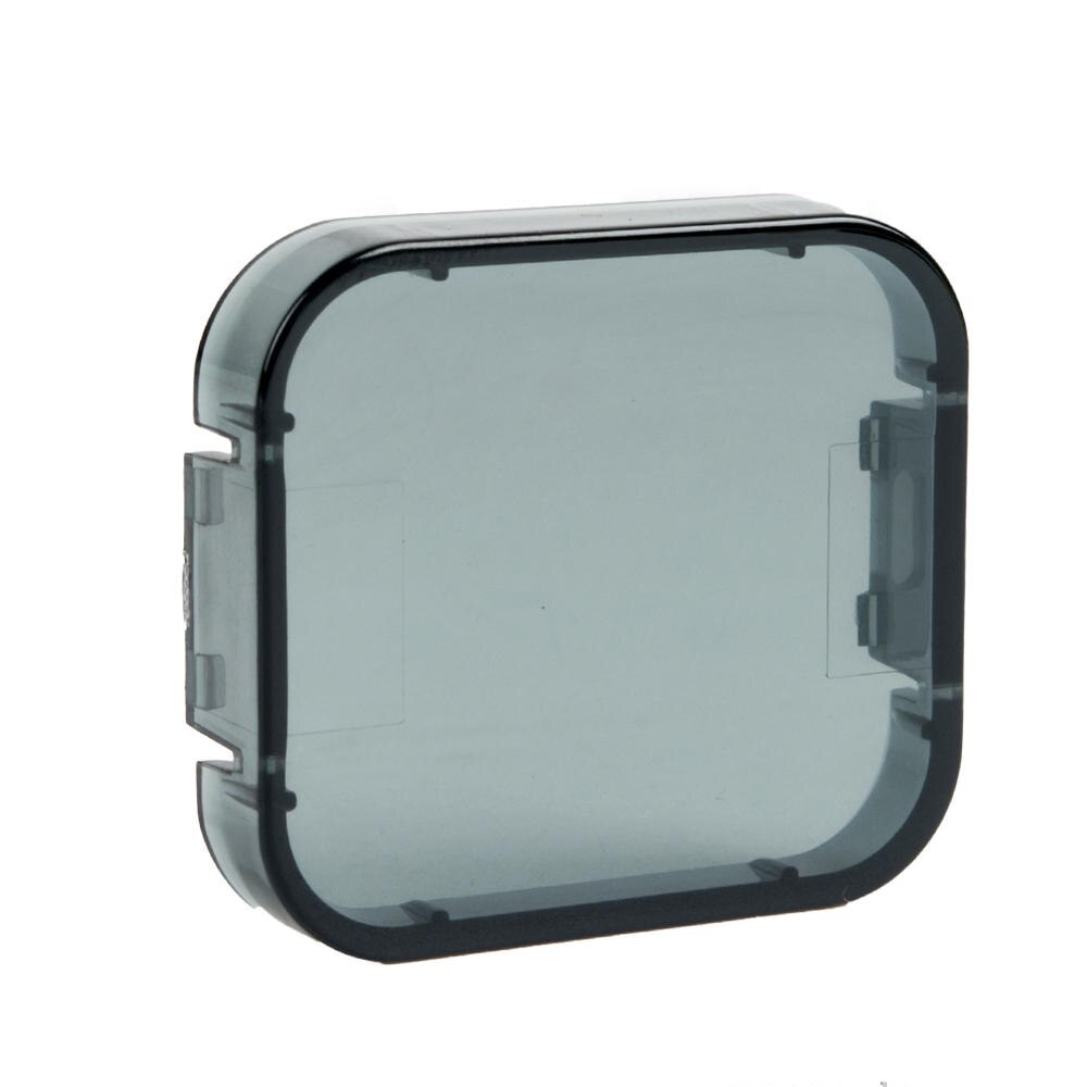 Filtro de buceo amarillo, rojo, Morado, Gris, Naranja y rosa, filtradores de buceo, Protector de lente para Go pro Hero 5, 6, 7, negro, nuevos accesorios para Gopro: Only One Grey
