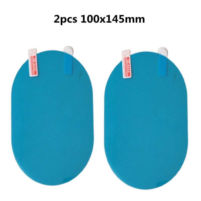 2/4/8 pezzi specchietto retrovisore laterale per auto pellicola antiappannamento impermeabile pellicola per vetri per finestrini laterali può proteggere la tua visione guida nei giorni di pioggia