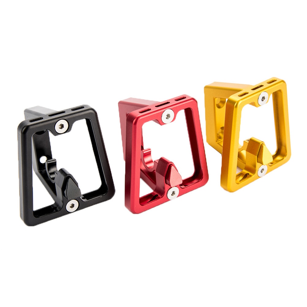 Aluminum Alloy Bicycle Front Carrier Block Bag Bracket Holder for Brompton Folding Cycling Front Carrier Block Bike Accessories