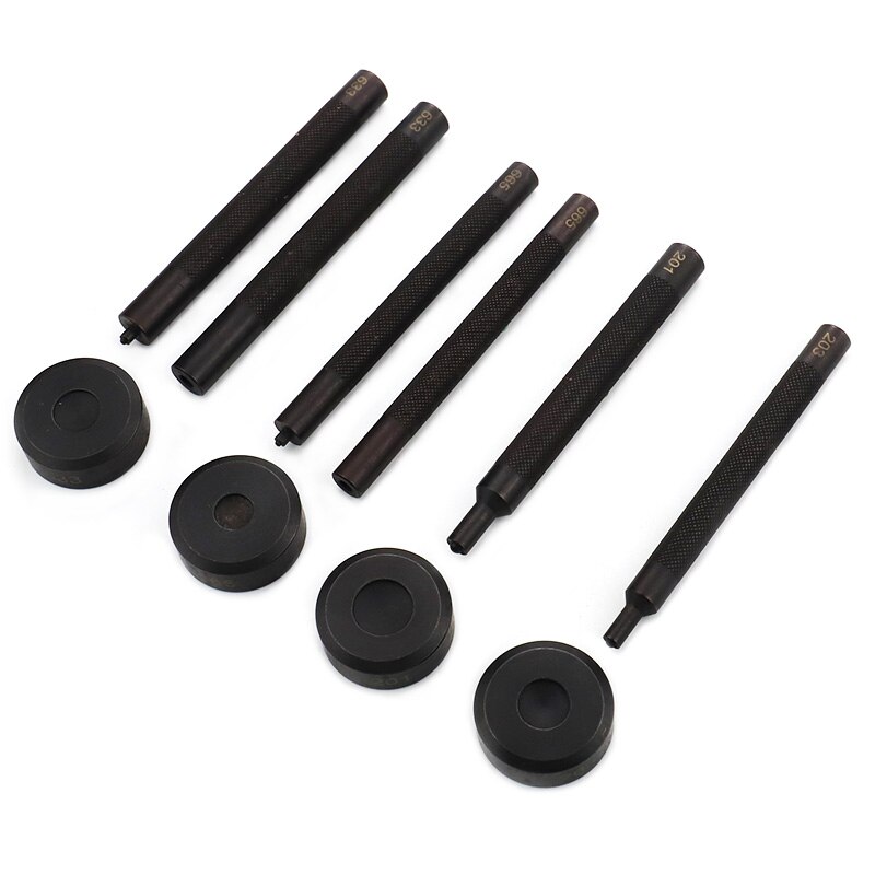 DIY Leather Fastener Press Tools Snap Button Installation Metal Four-in-one Buckle Operating Setting Tool Sewing Accessories