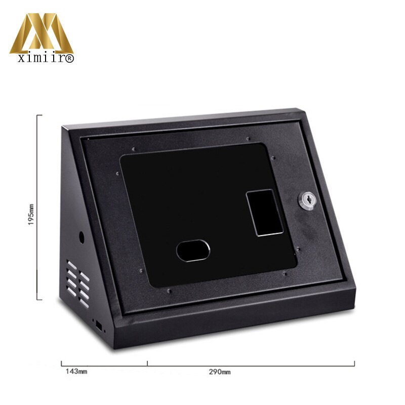 Model Iface302/iface502/iface702/iface802 Face Time Attendance Protect Box Metal Box With Key Access Control Protect Box