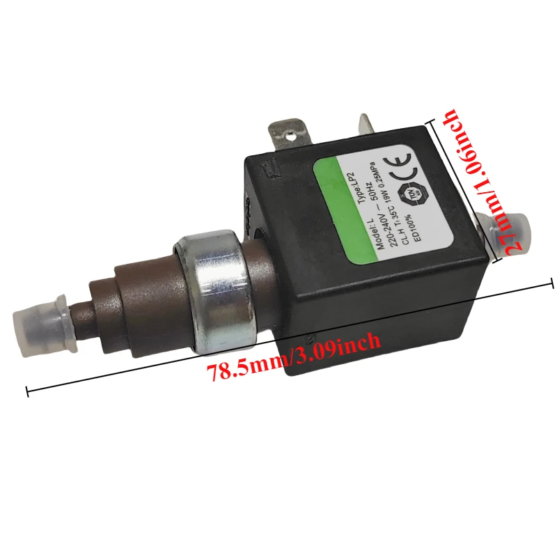 1 stk. 50hz multifunktionelle elektromagnetiske pumper 19w dampkandetilbehør fs -s101a vandpumper 220-240v selvansugende pumpe