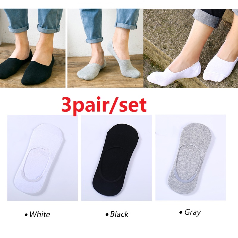 3pair/lot Lady Casual Breathable Ankle Boat Socks Girls Invisible Non-slip Cotton Socks Women Low Cut Bright Color Socks: 3pair style 6