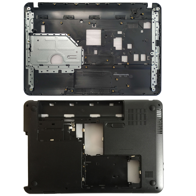 Laptop Cover Case for HP 1000 450 455 CQ45-m00 6070B0592901 685080-001 Palmrest Upper Cover and Bottom Base Case Assembly: No Touchpad and D