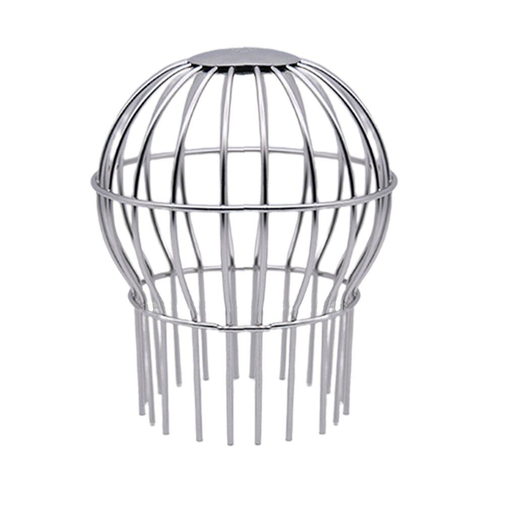 Drain Balcony Garden Debris Tool Floor Outdoor Stainless Steel Stops Leaves Filter Strainer Anti-clogging Cleaning Gutter Guard: 110 Tubes