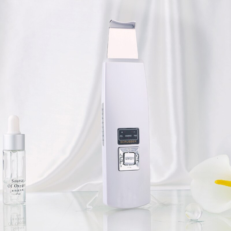 Ultrasoon gezichtsporiënreiniger ultrasone therapie huidscrubber galvanische ionen spa schoonheidsapparaat gezichtsmassager faceliftmachine