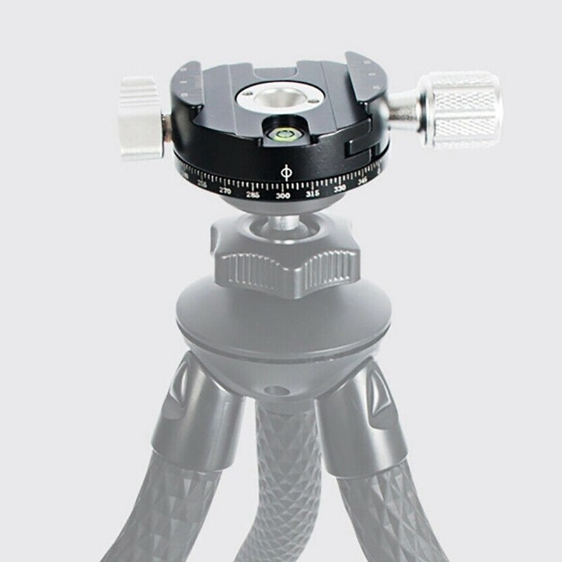 Dslr Quick Release Clamp Camera 360 Rotate Panoramic Photography ClampTripod Plate Adapter for Arca Swiss Camera Tripod