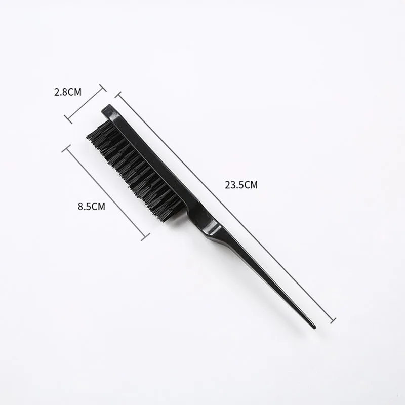 1Stck Professionelle Haar Pinsel Kamm Necken Zurück Kämmen Haar Pinsel schlank Linie Styling Werkzeuge Friseur Professionelle Werkzeuge