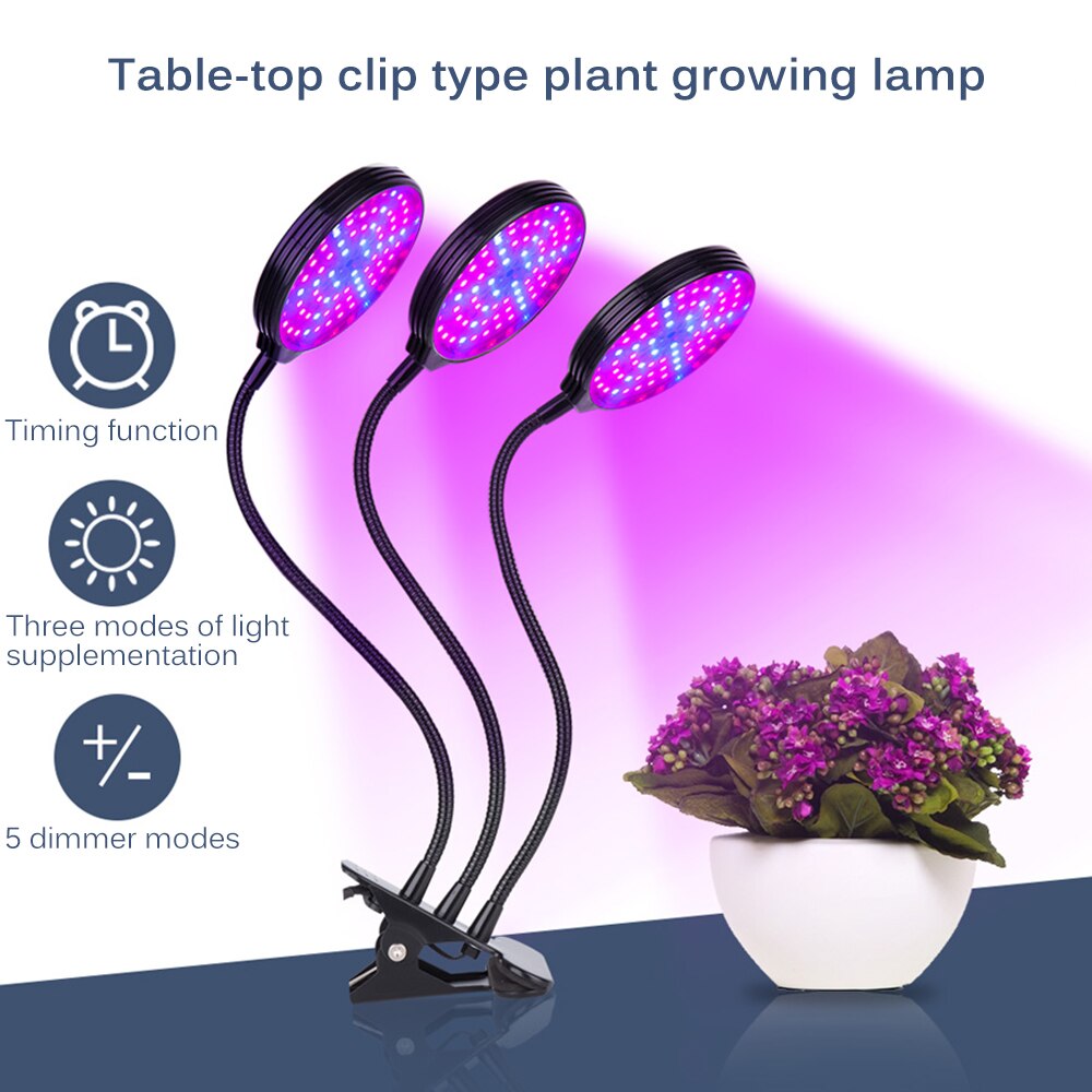 Fitolampy-Lámpara LED de espectro completo para cultivo de plantas, Fitolampy con Control para semilleros, flores, interior, USB, nueva