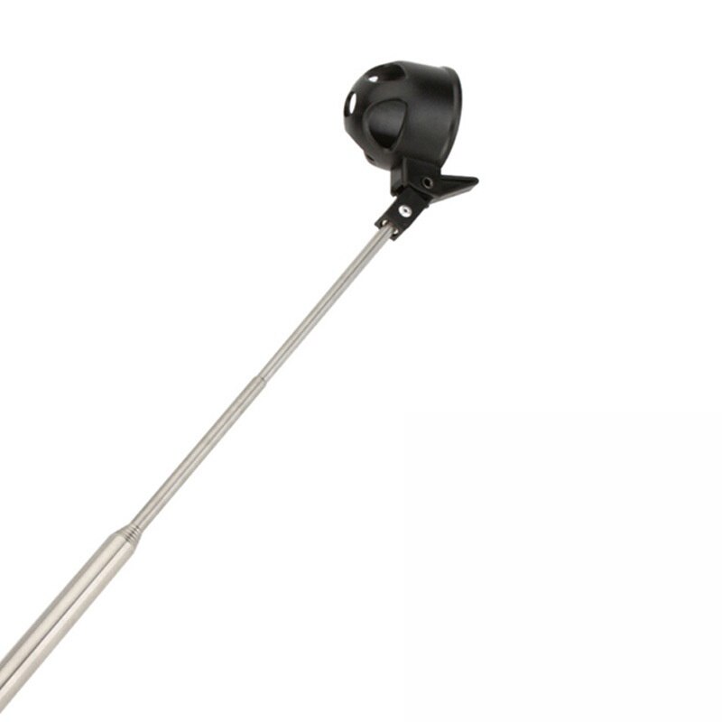 Golfbolde afhenter teleskopisk golfbold retriever automatisk låsning scoop golfbold rustfrit stål afhenter golf tilbehør
