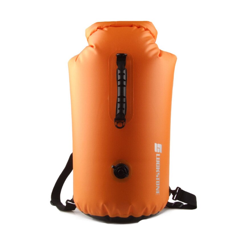 60L/35L/25L Waterproof River Trekking Bags Inflatable Snorkeling Rafting Drifting Dry Bag Backpack Stuff Sack