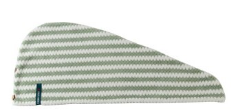 Tampão seco do engrossamento do cabelo japonês do absorvente e da secagem rápida do tampão do cabelo cationic seco para crianças ou adultos: green