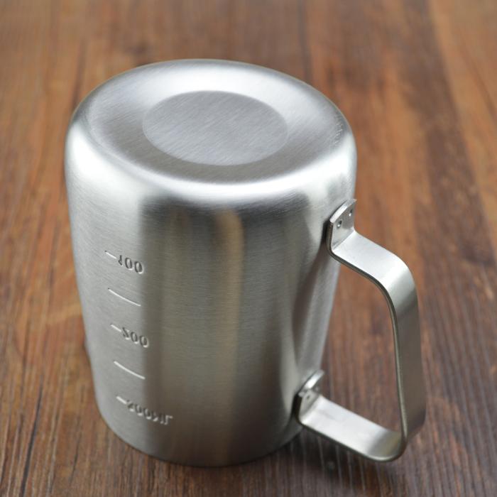 900 Rvs Melk Cup/Melk Werper Met Schaal/Melk Schuimen Kruik/Melk Pitcher/Melk Pot met Schaal 600Ml