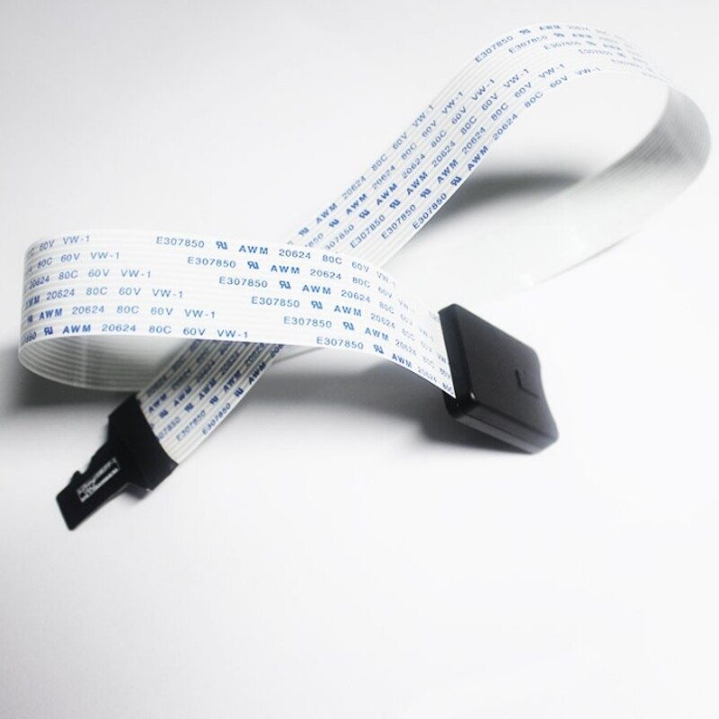 Dehyaton 25cm/48cm/62cm tf naar micro sd kaart flex verlengkabel verlengadapter lezer auto gps mobiel