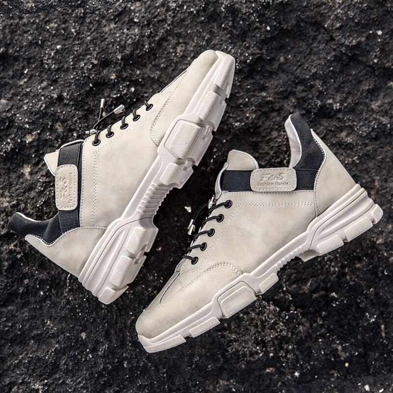 Neue Männer Vulkanisieren Schuhe Männlichen Jahrgang Turnschuhe Männer Herbst/Winter Plattform Schuhe herren Schuhe Gummi sohle