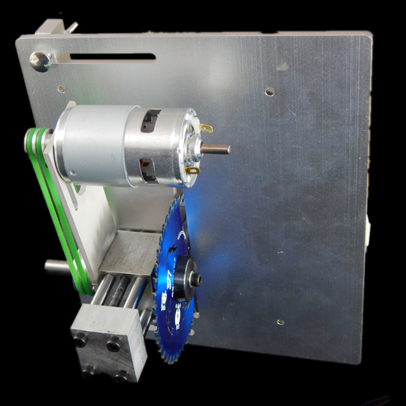 240 x 200mm zaagtafel werkbank tafelzaag cirkelzaag klapplaat met lager motor hefspindel voor 4 inch zaagblad