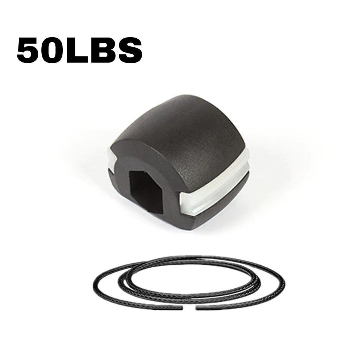 Jaw Exercise Ball Food-grade JawLine Muscle Training Fitness Ball Neck Face Toning Muscle Exerciser Exercise Equipment: Ivoor