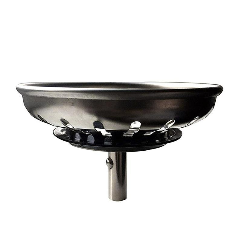 Riool Filter Cover Sink Drain Cover Badkamer Afvoer Deodorant Plug Afvoerputje Zeef Zilver