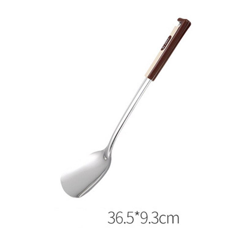 Stainless Steel Kitchen Cooking Tool Sets Turners Spatula Spoon Shovel Colander Pasta Rice Scoop Cooking Tool Set: Spatula