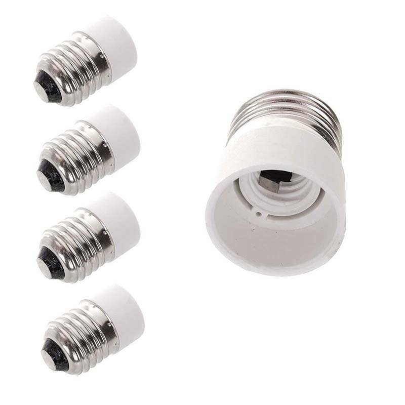 ! 4X Socket Adapter E27 Om E14 Lamp Lamp Socket Adapter Converter