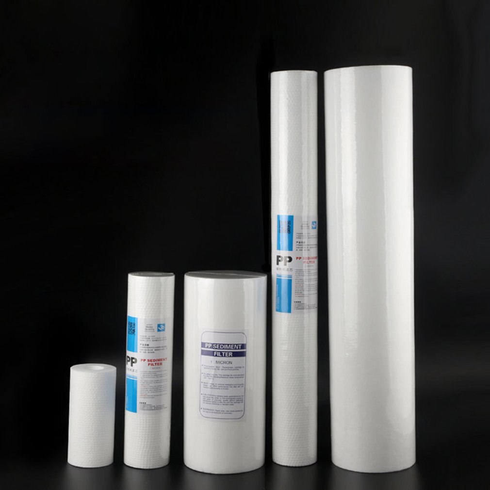 10 Inch 5 Micron PP Cotton Sediment Water Filter Cartridge System Reverse Osmosis Replacement The Water Filter