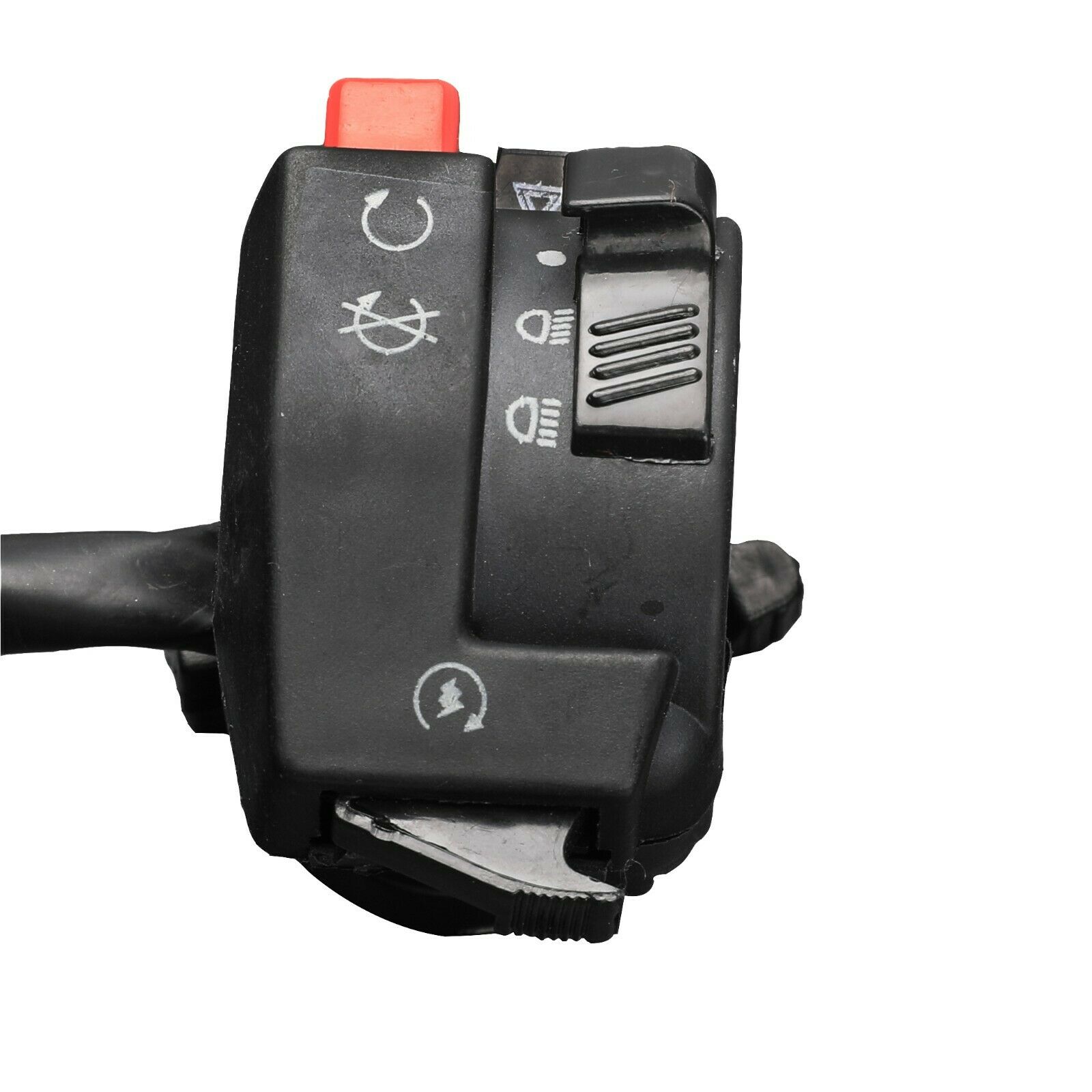 Stuurschakelaar koplamp claxon richtingaanwijzer choke 7/8 " voor honda kaw suzuki yamaha