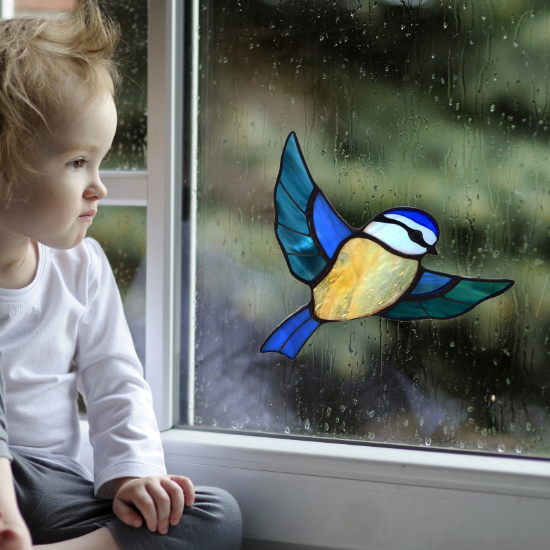 Cartoon Dier Patroon Muurstickers Vogel Behang Indoor Muur Raam Muurschilderingen Sticker Home Decoratie Voor Slaapkamer Woonkamer