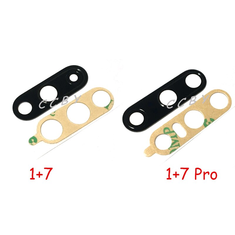 Rear Back Camera Glass Lens Cover For One Plus 7 OnePlus 7 Pro 1+7 pro with Ahesive Sticker Replacement Parts