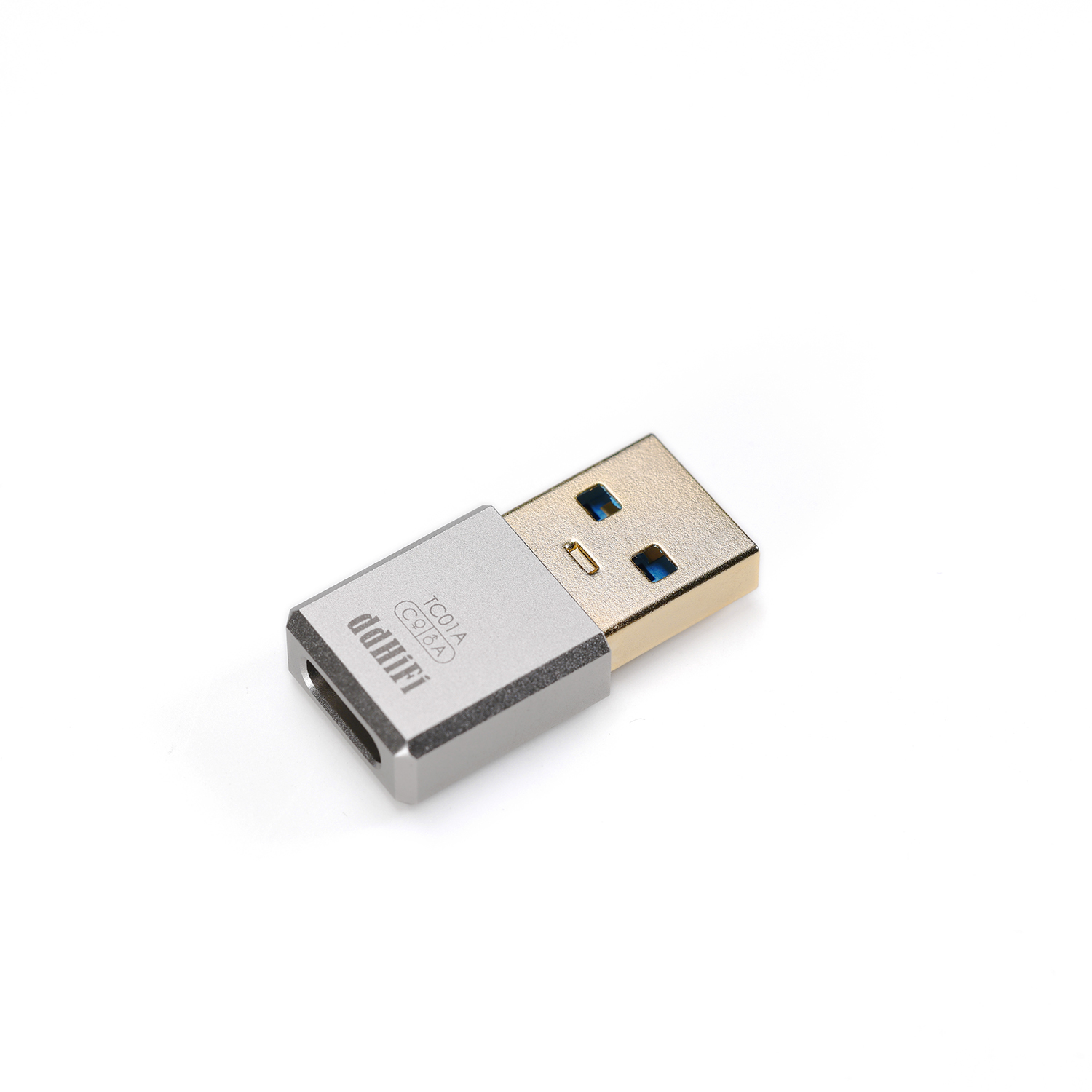 DD ddHiFi TC01A and TC01C HiFi USB-A to USB-C Adapter Converter, Compatible with Phone, Computer, PC, Tablet and More: black