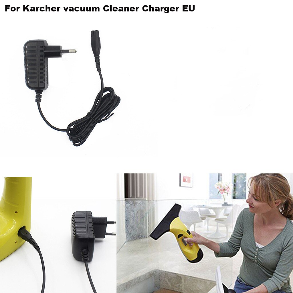 Vacuum Cleaner Charger For Karcher WV50 WV55 WV60 WV70 WV75 &amp; WV2 WV5 Window Vac Plug Battery Charger EU Plug