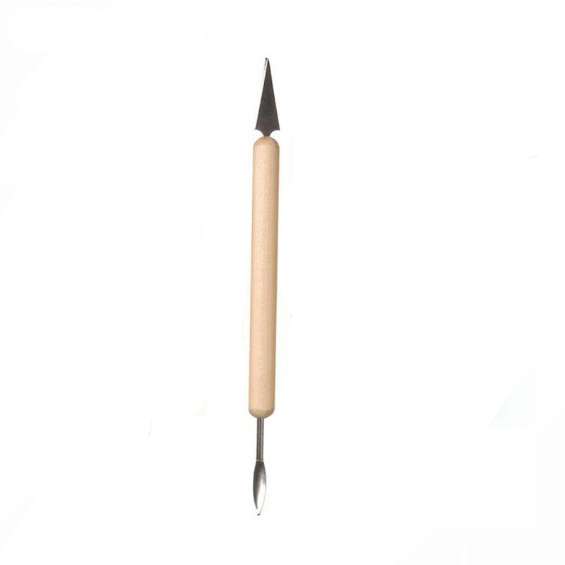 Sculpting Tool Pottery Tools Wood Handle Pottery Set Wax Carving Sculpt Smoothing Polymer Shapers Pottery Clay Ceramic Tool: D