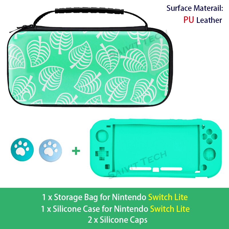 Funda de Nintendo Switch, bolsa de almacenamiento para consola Nintendo Switch/Lite AnimalCrossing, accesorios: G Kit